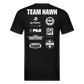 Rick Hawn Unisex Jersey T-Shirt by Next Level - black