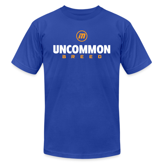 Uncommon Breed Unisex Jersey T-Shirt by Bella + Canvas - royal blue