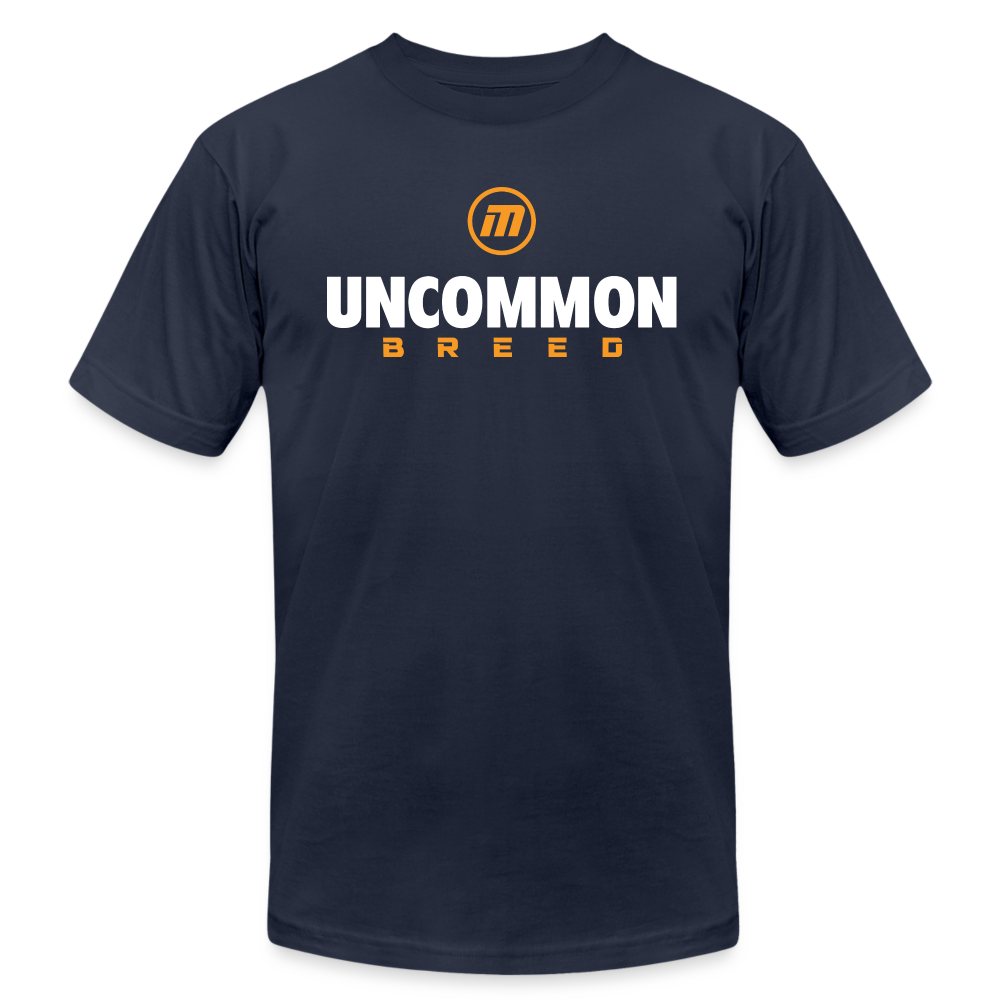 Uncommon Breed Unisex Jersey T-Shirt by Bella + Canvas - navy