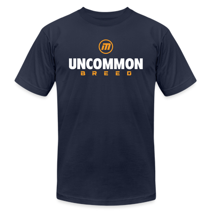 Uncommon Breed Unisex Jersey T-Shirt by Bella + Canvas - navy