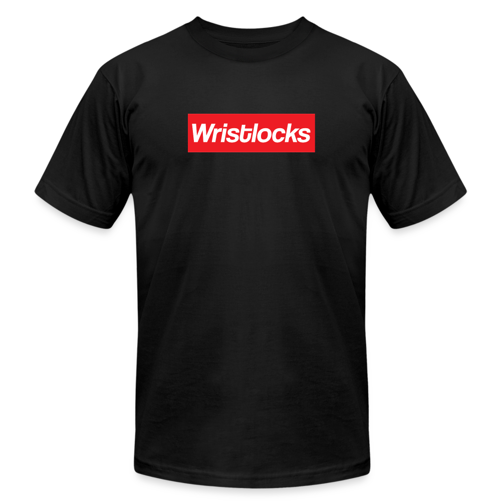 Supreme Wristlocks Unisex Jersey T-Shirt by Bella + Canvas - black