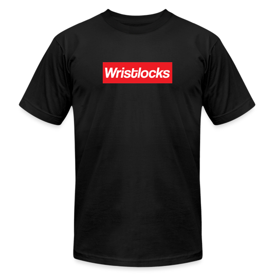 Supreme Wristlocks Unisex Jersey T-Shirt by Bella + Canvas - black