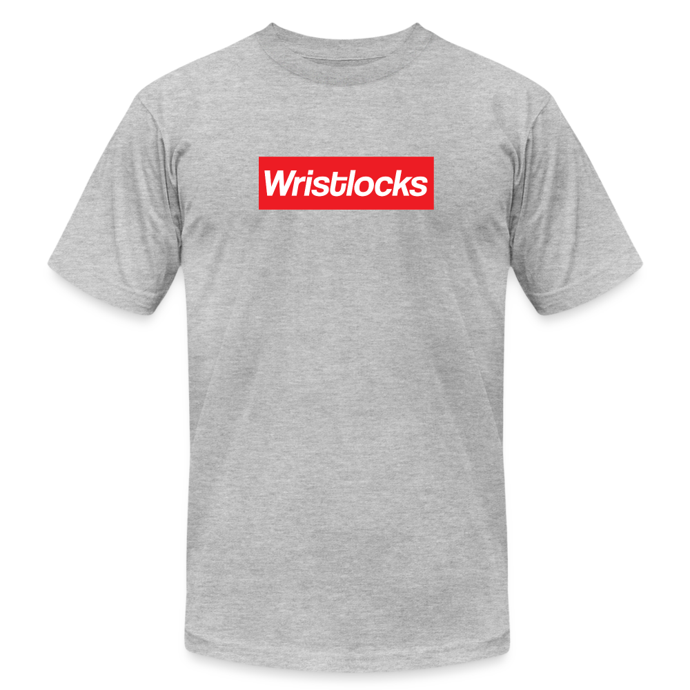 Supreme Wristlocks Unisex Jersey T-Shirt by Bella + Canvas - heather gray