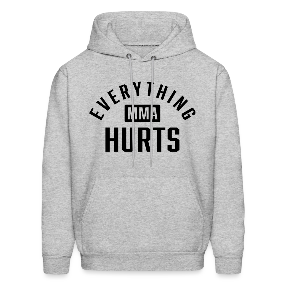 Everything Hurts MMA Hoodie - heather gray