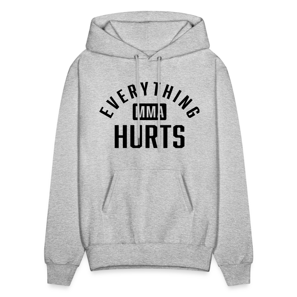 Everything Hurts MMA Hoodie - heather gray