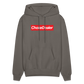 Choke Dealer Box Logo Hoodie - asphalt gray