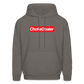 Choke Dealer Box Logo Hoodie - asphalt gray