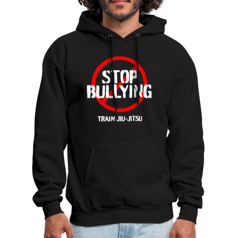 Stop Bullying, Train Jiu-Jitsu Hoodie - black