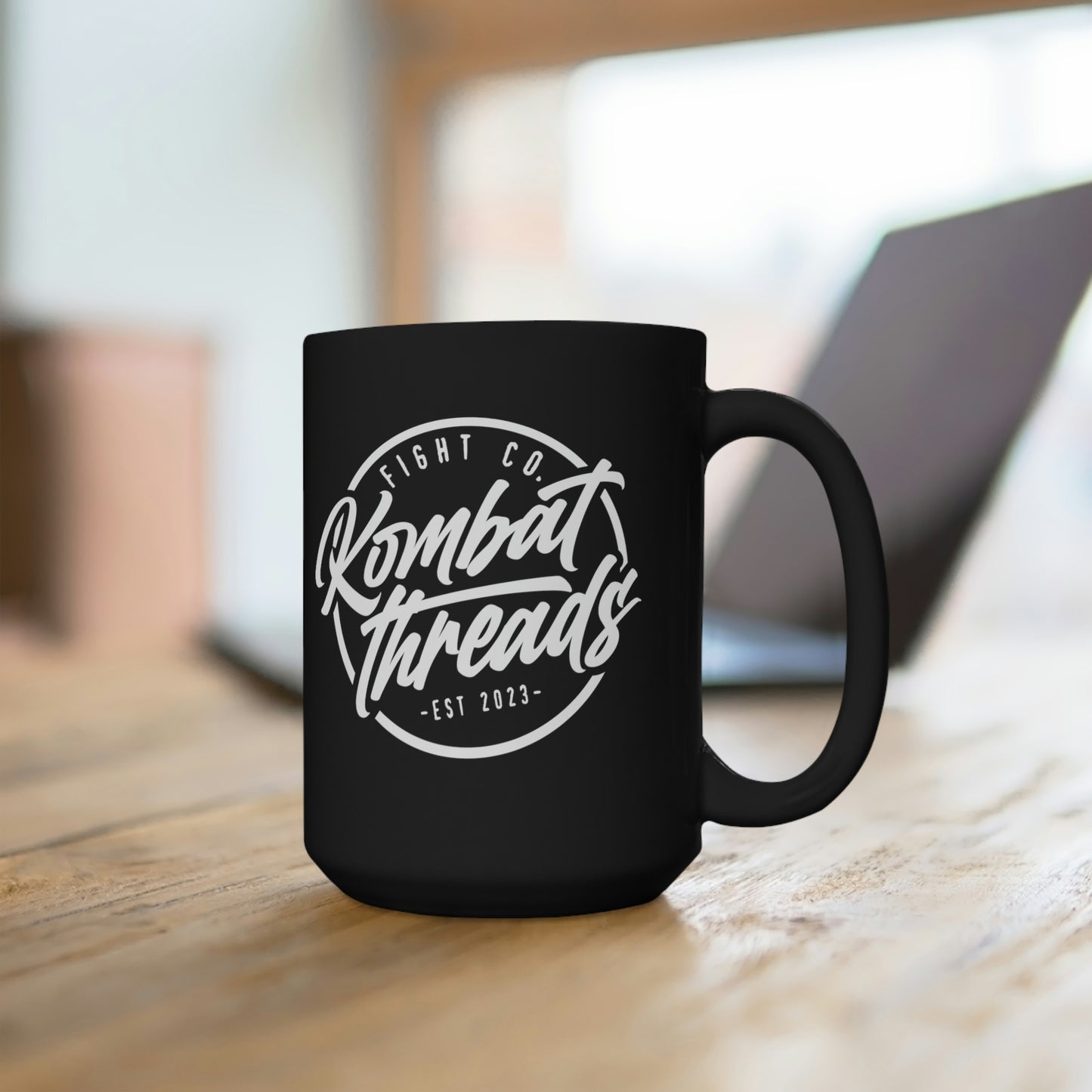 Support Local Fighters Black Mug 15oz