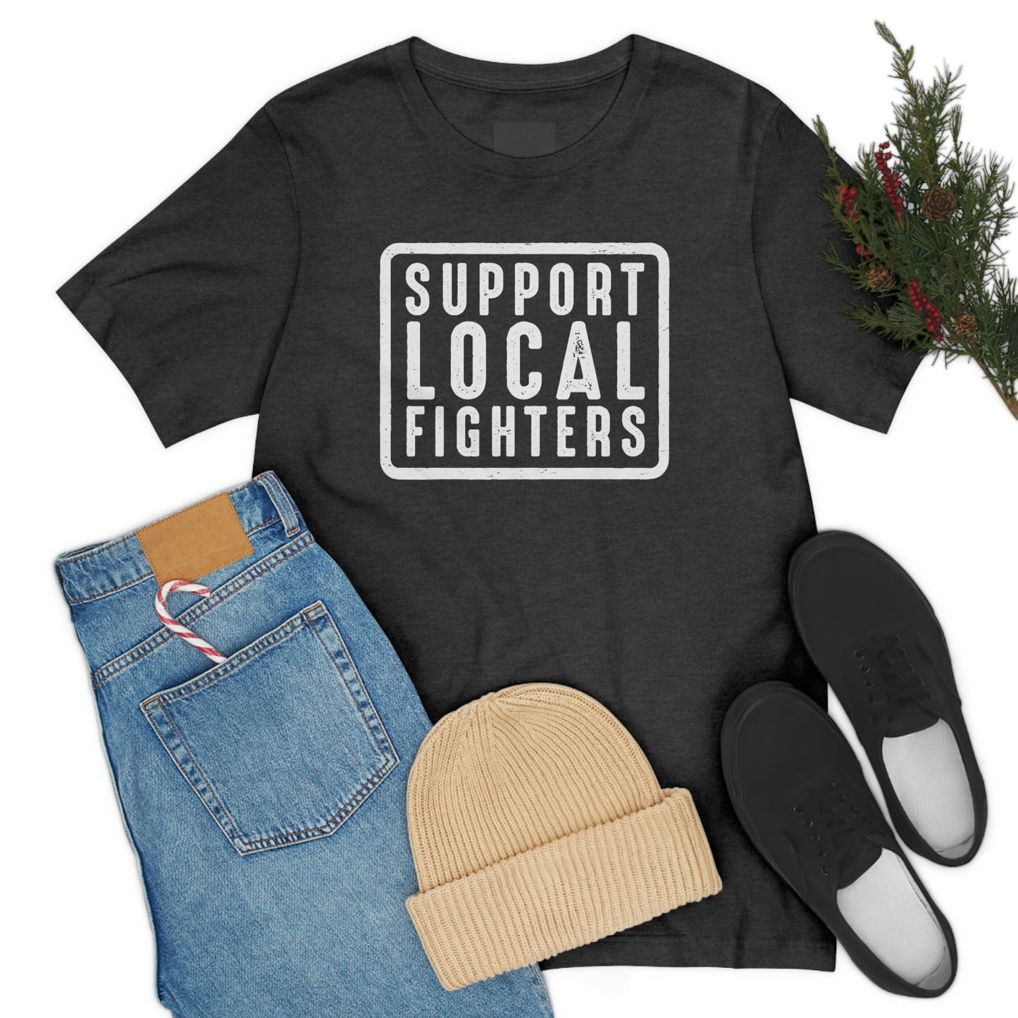 Support Local Fighters Unisex Tee