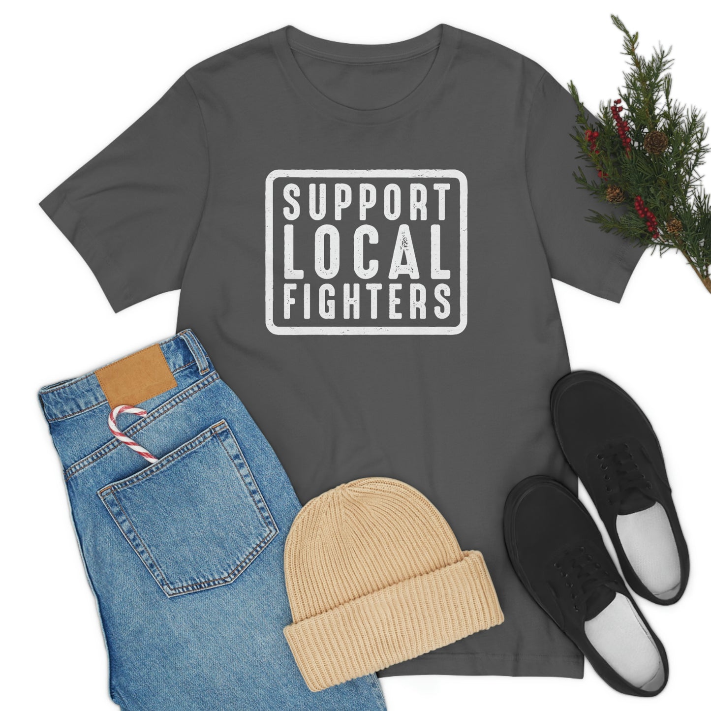 Support Local Fighters Unisex Tee