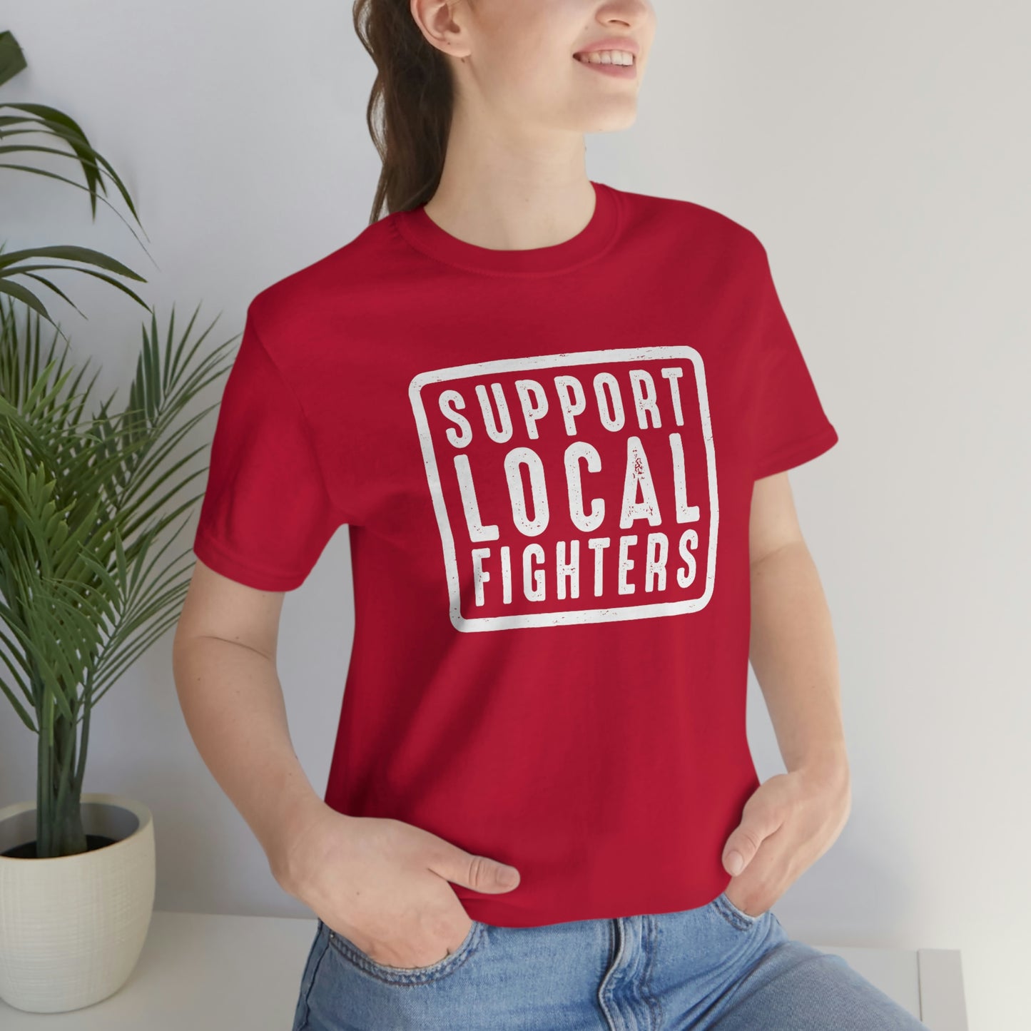 Support Local Fighters Unisex Tee