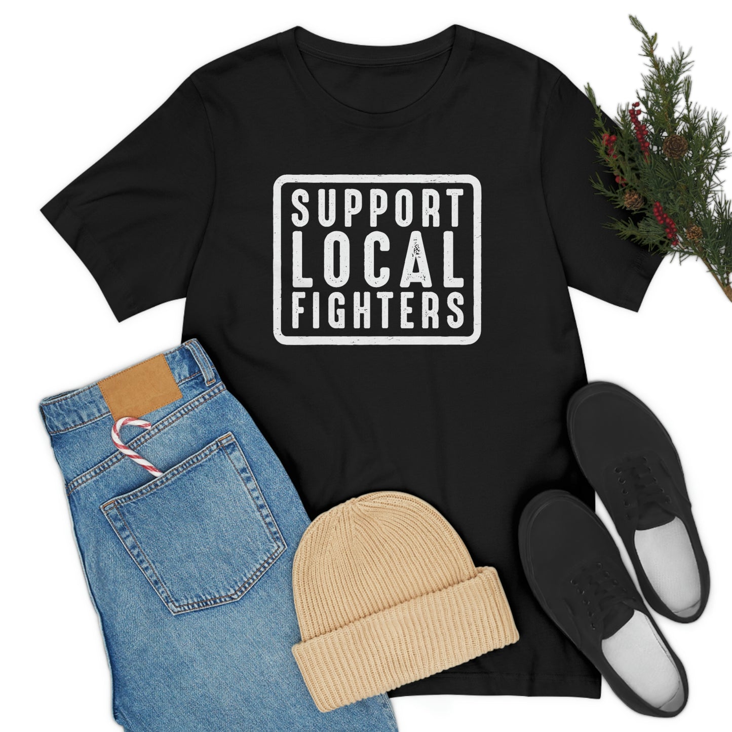 Support Local Fighters Unisex Tee