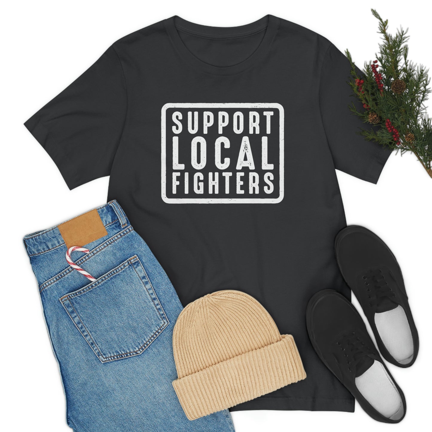 Support Local Fighters Unisex Tee