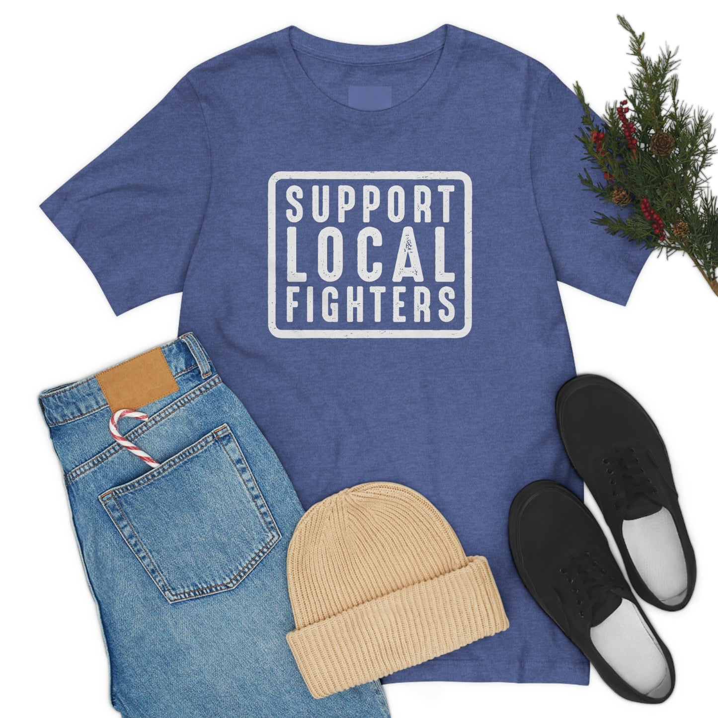 Support Local Fighters Unisex Tee