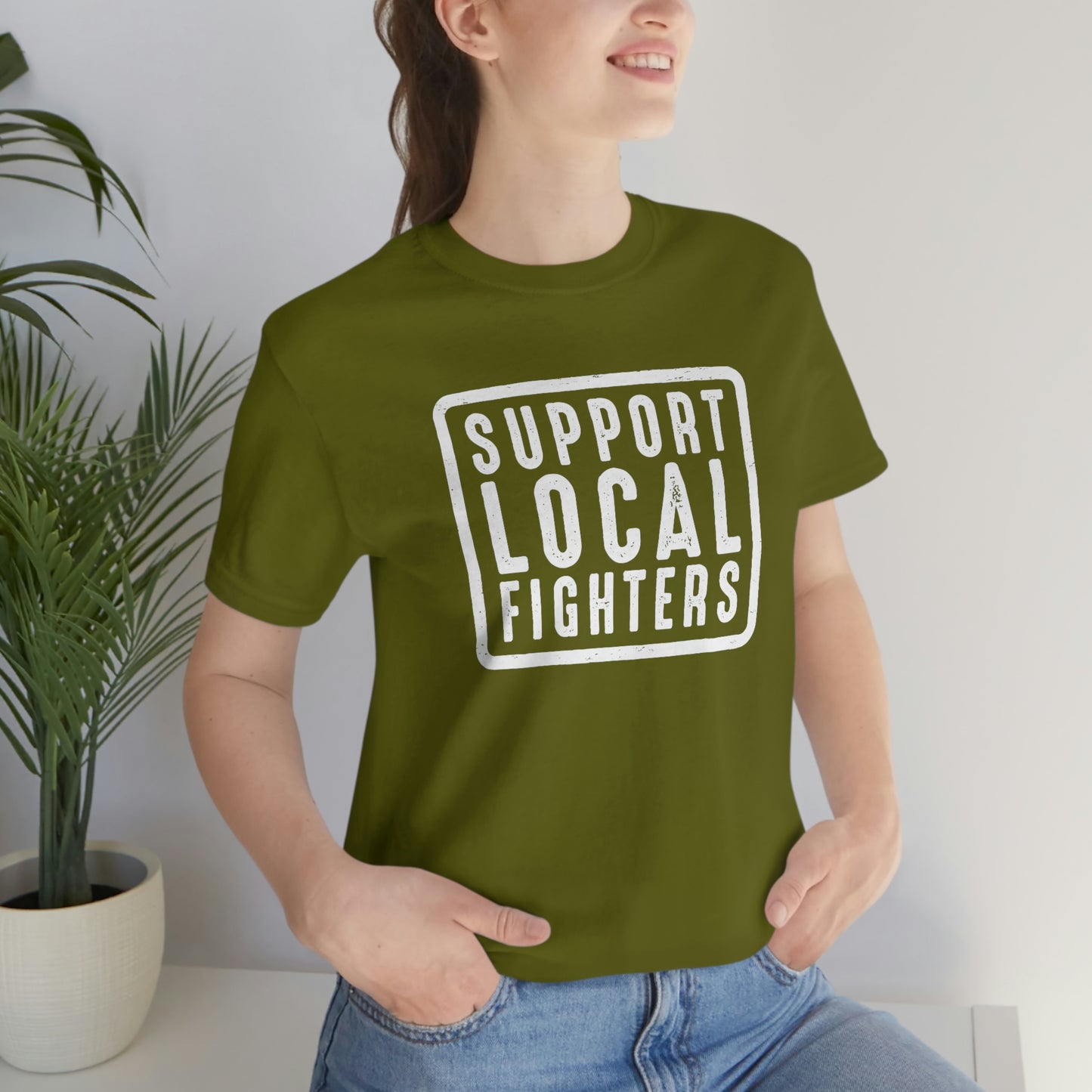 Support Local Fighters Unisex Tee