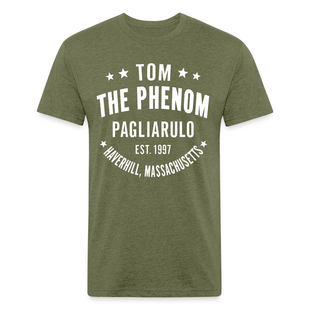 The Phenom Roots Short Sleeve Tee - heather military green