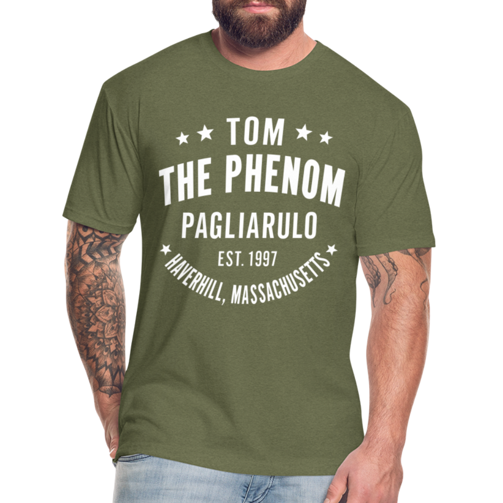 The Phenom Roots Short Sleeve Tee - heather military green