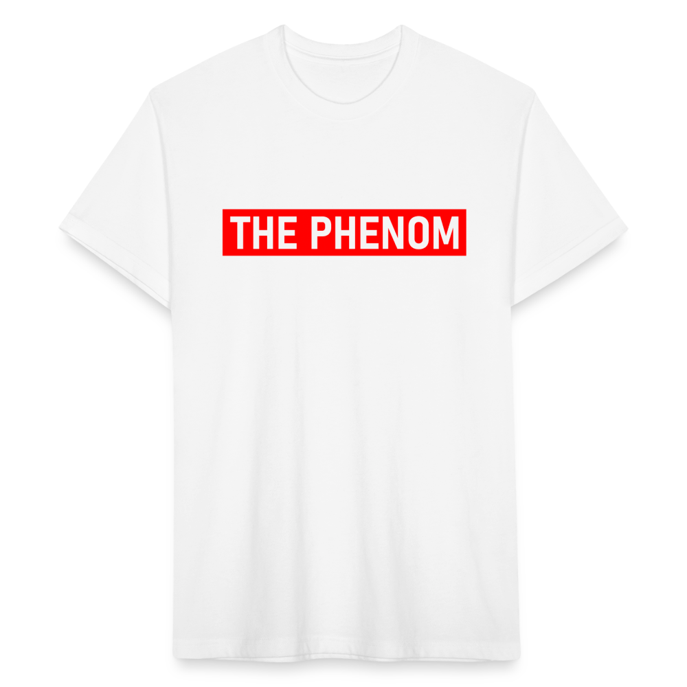 The Phenom Block Short Sleeve Tee - white