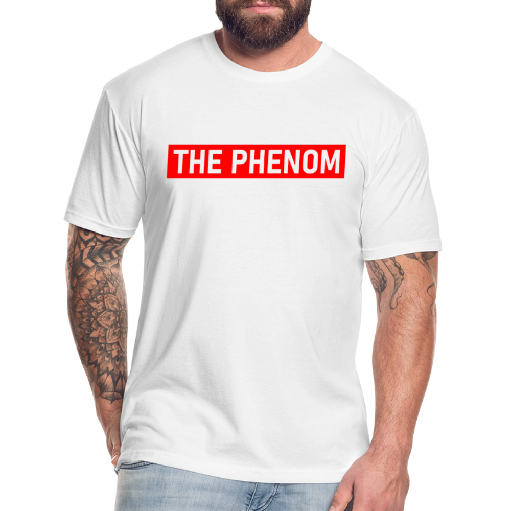 The Phenom Block Short Sleeve Tee - white