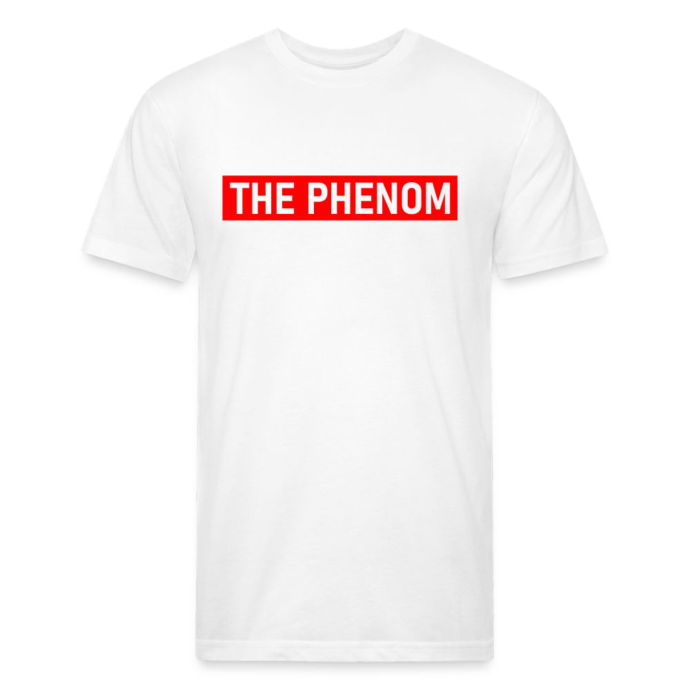 The Phenom Block Short Sleeve Tee - white