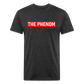 The Phenom Block Short Sleeve Tee - heather black