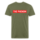 The Phenom Block Short Sleeve Tee - heather military green